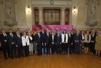 Velikosrpski brod plovi u pravcu Moskve