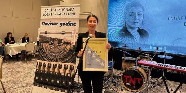 Branka Mrkić je novinarka godine u kategoriji online i printanih medija