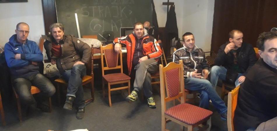 20 rudara privremeno prekinuli štrajk glađu, sa generalnim štrajkom nastavljaju