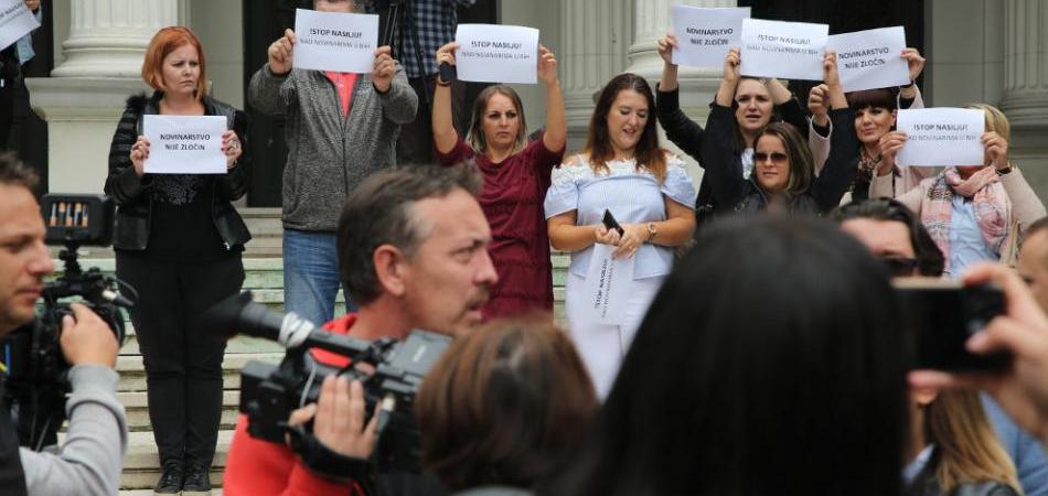 Protesti u Sarajevu zbog napada na Vladimira Kovačevića