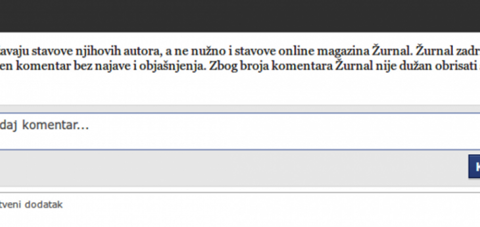 Online govor mržnje najprisutniji u komentarima