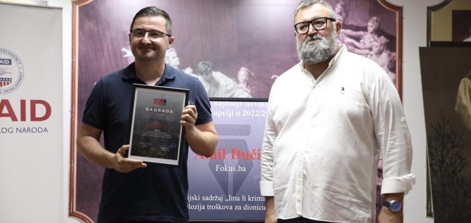Amil Dučić je autor najboljeg istraživanja o korupciji!