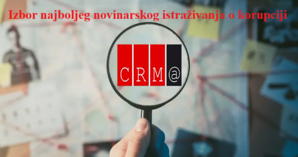 Prijavite se za izbor najboljeg novinarskog istraživanja o korupciji