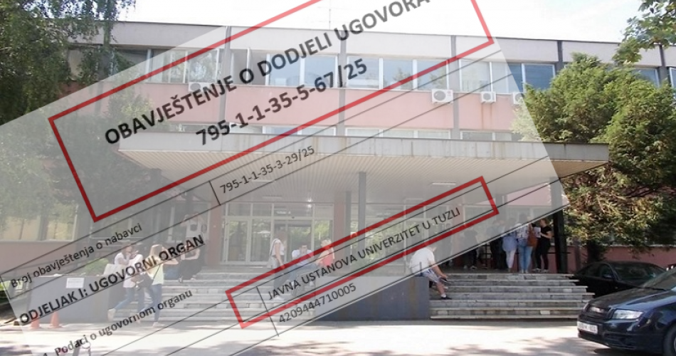Univerzitet u Tuzli jeste poslovao sa Mladićevim sinom