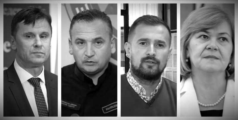 Optuženi Novalić, Solak, Hodžić i Milićević