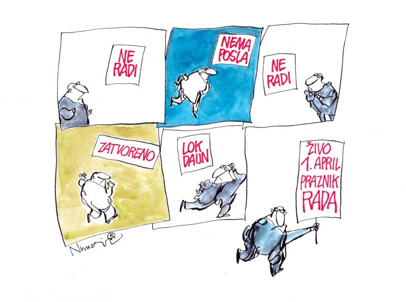 Živio prvi april, praznik rada!