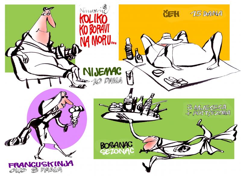 Koliko Bosanac ljetuje na moru?