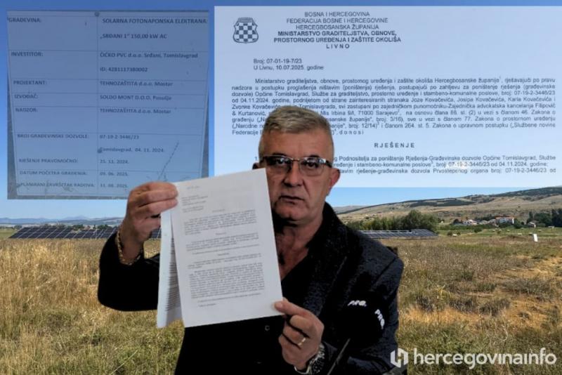 'Ćićko' nastavio gradnju solara unatoč poništenju dozvole
