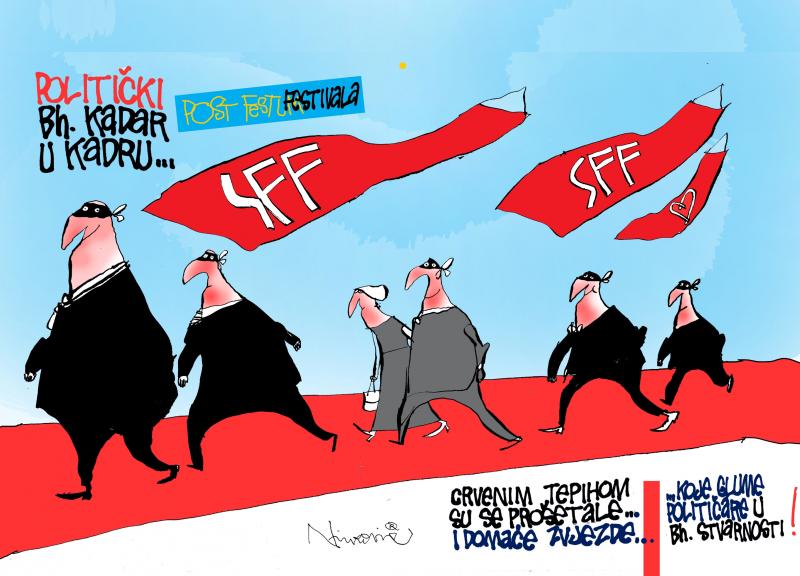 Političari na crvenom tepihu