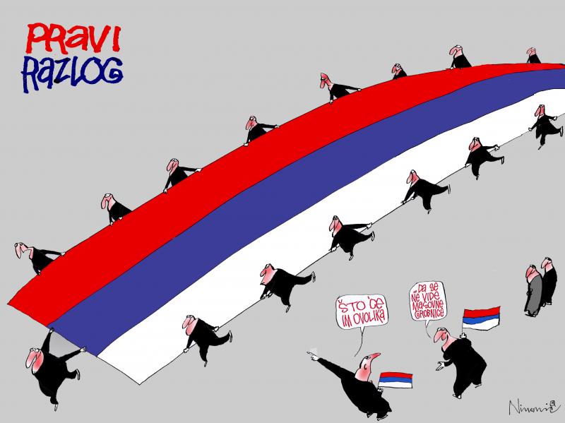 Zastave kao zavjese