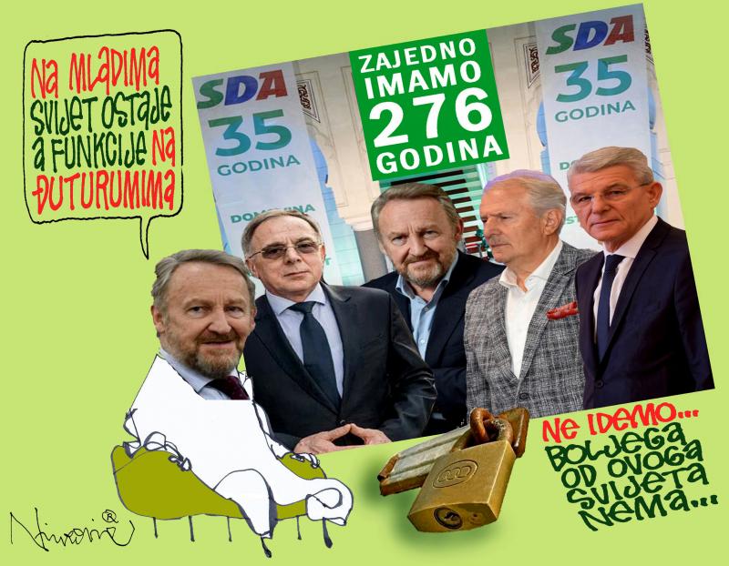 Mladi neka preuzmu