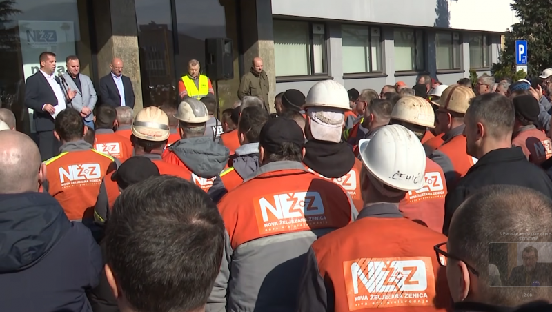 Radnici pozivaju vlasnike Nove Željezare Zenica da napuste firmu