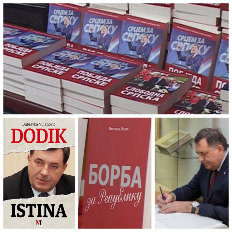 Želite li kupiti knjige Milorada Dodika?